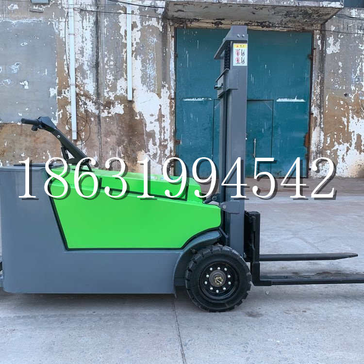 大村乡小型电动叉车1吨2吨步行站驾式电瓶堆高充电装卸车液压升降车铲车